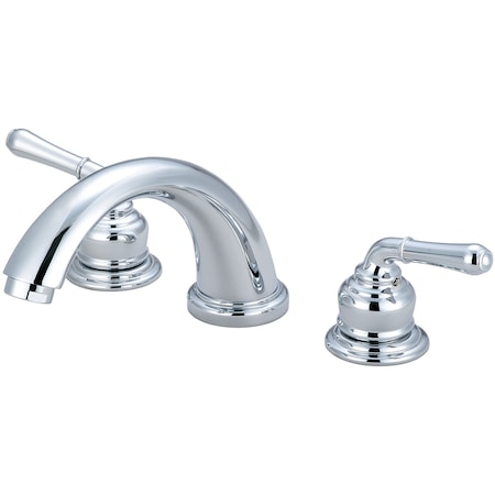 Olympia Faucets Two Handle Roman Tub Trim Set, Widespread, Polished Chrome, Weight: 5.5 P-1131T